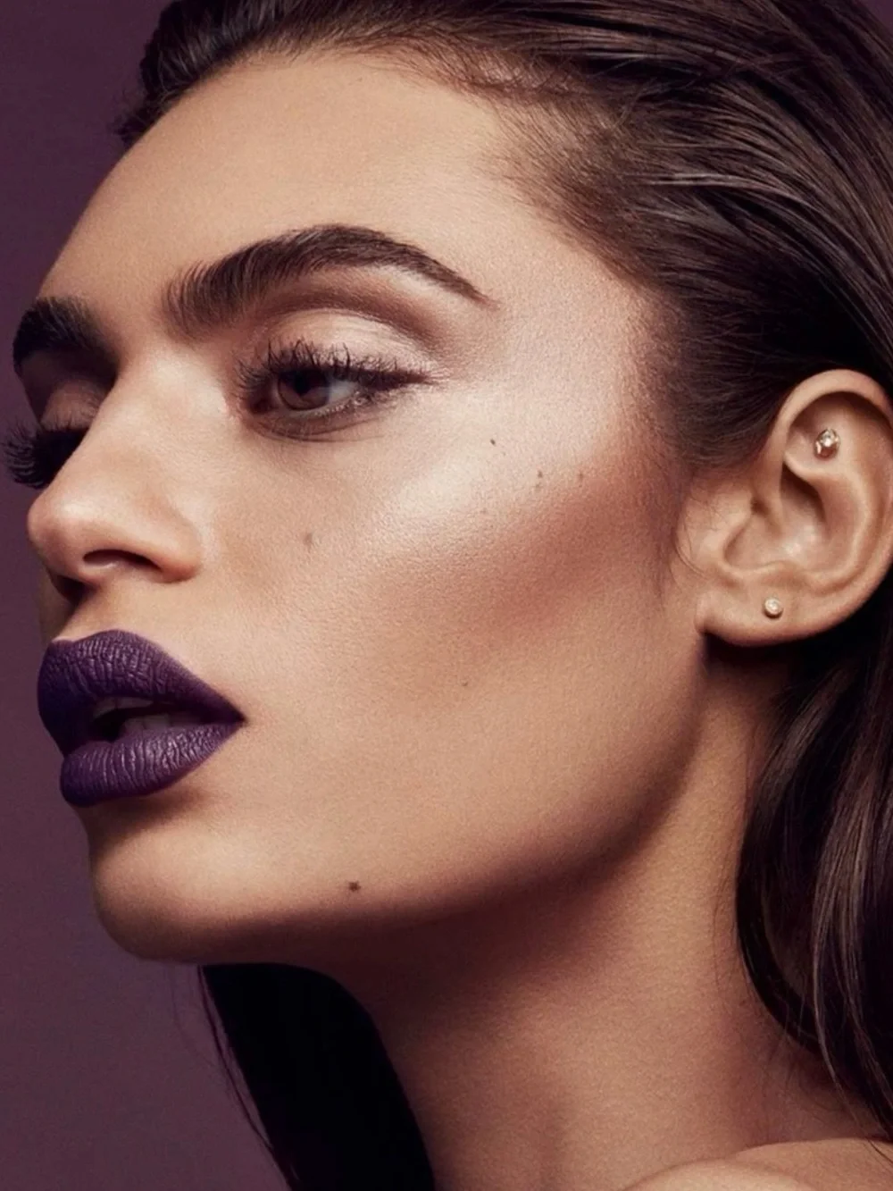 Fenty Beauty Liquid Lipstick — Plum Mauve Shade